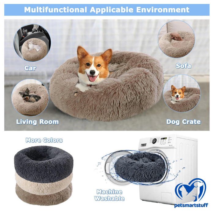 CalmCozy Pet Bed