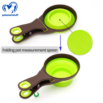 Silicone measuring spoon