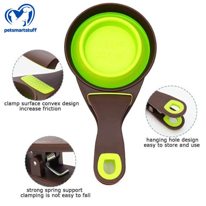 Silicone measuring spoon