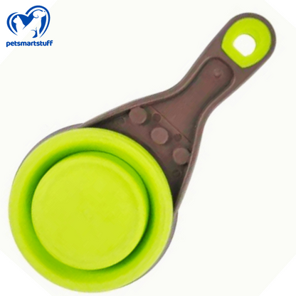 Silicone measuring spoon