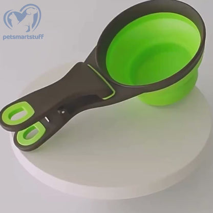 Silicone measuring spoon